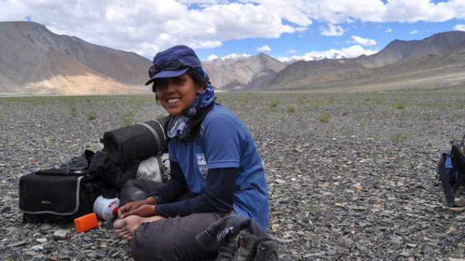 Mountaineer Ishani Sawant